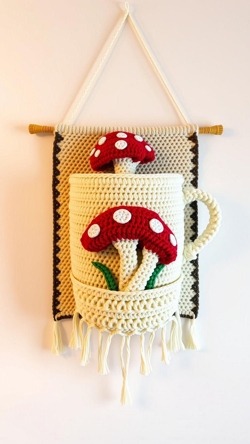 Mug Shroom Wall Hanging