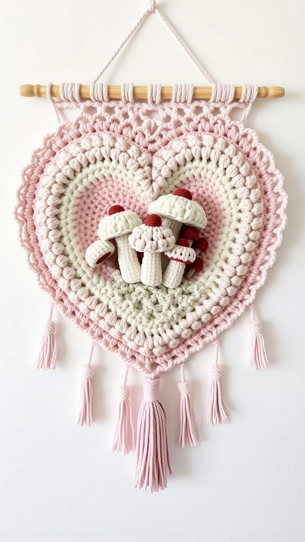 Mushroom Love Wall Hanging