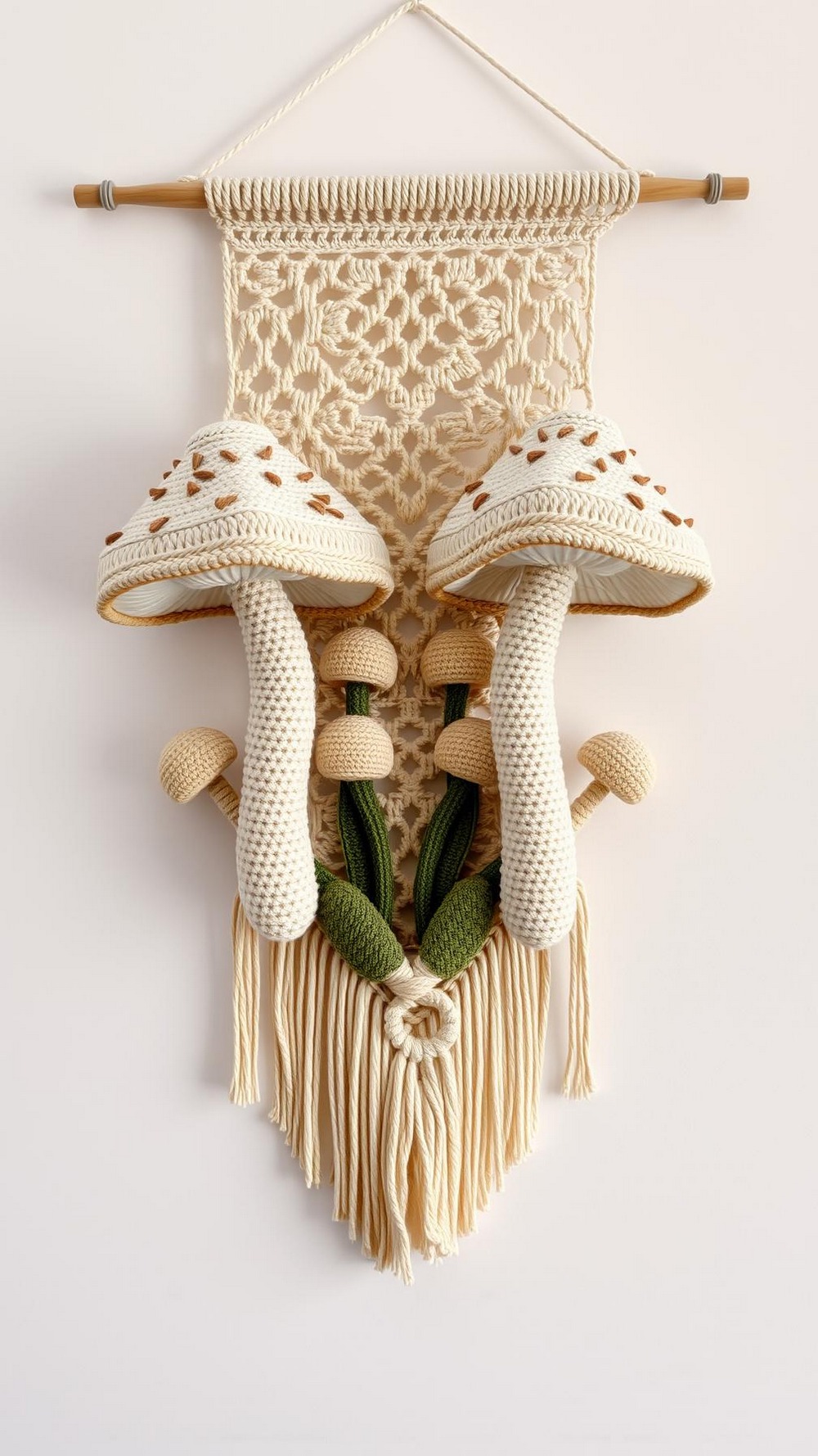 Mushroom Reflections Wall Hanging
