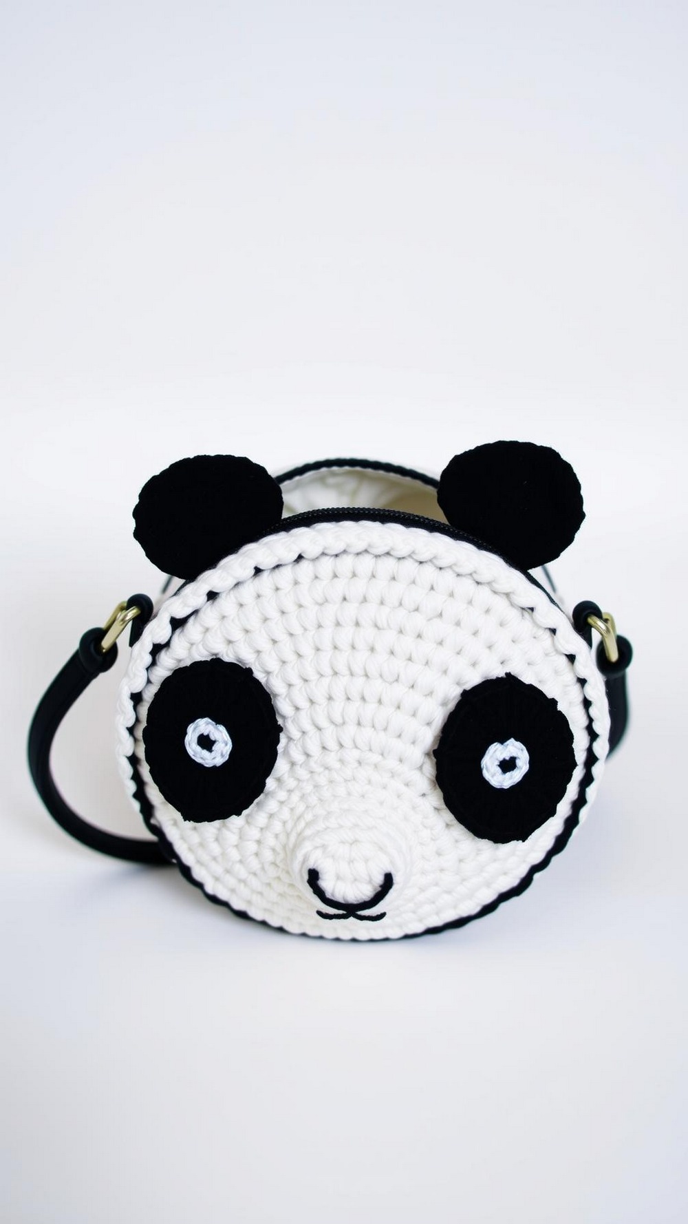 Panda Crochet Animal Bag