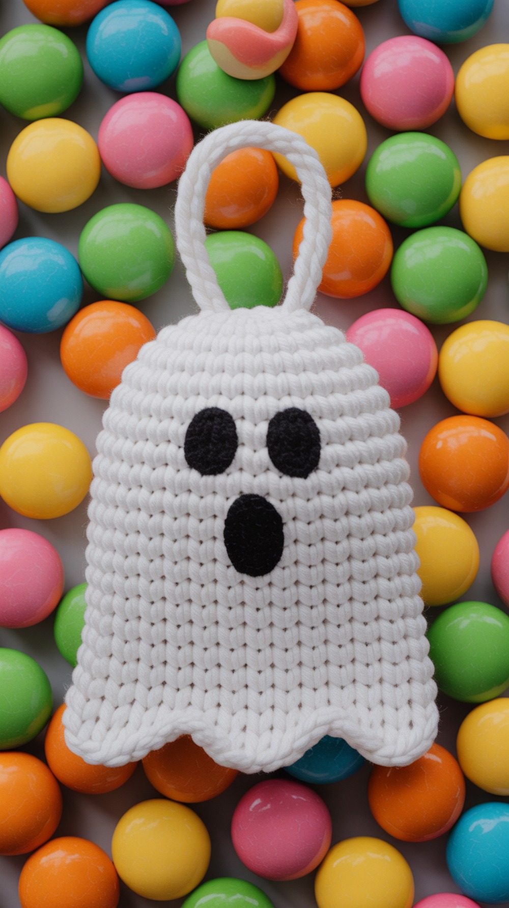 Pocket Ghost for Trick or Treat Bags