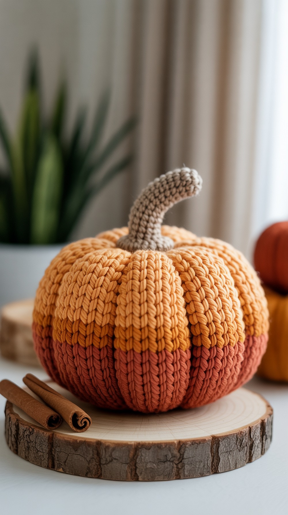 Spice Hues Crochet Pumpkin