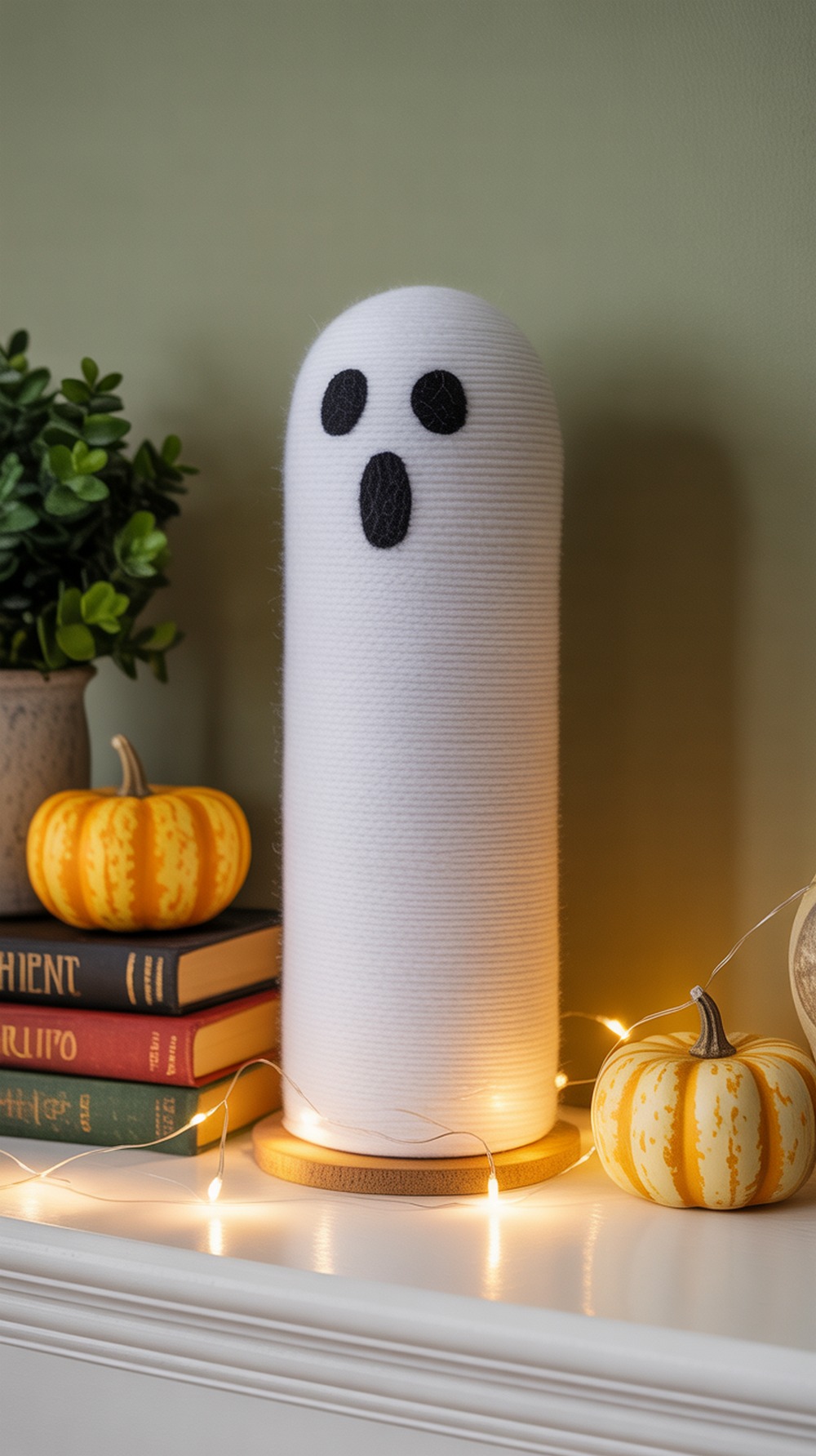 Standing Ghost for Mantel Display