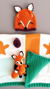 Storybook Character crochet Baby Shower Gift Set