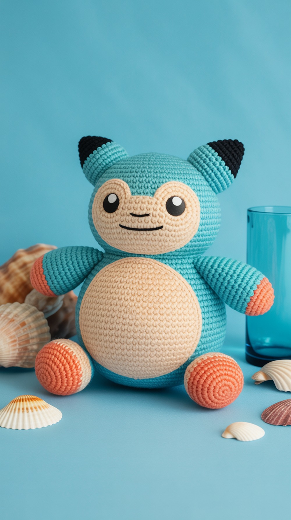 Tropical Reef Snorlax Plushie