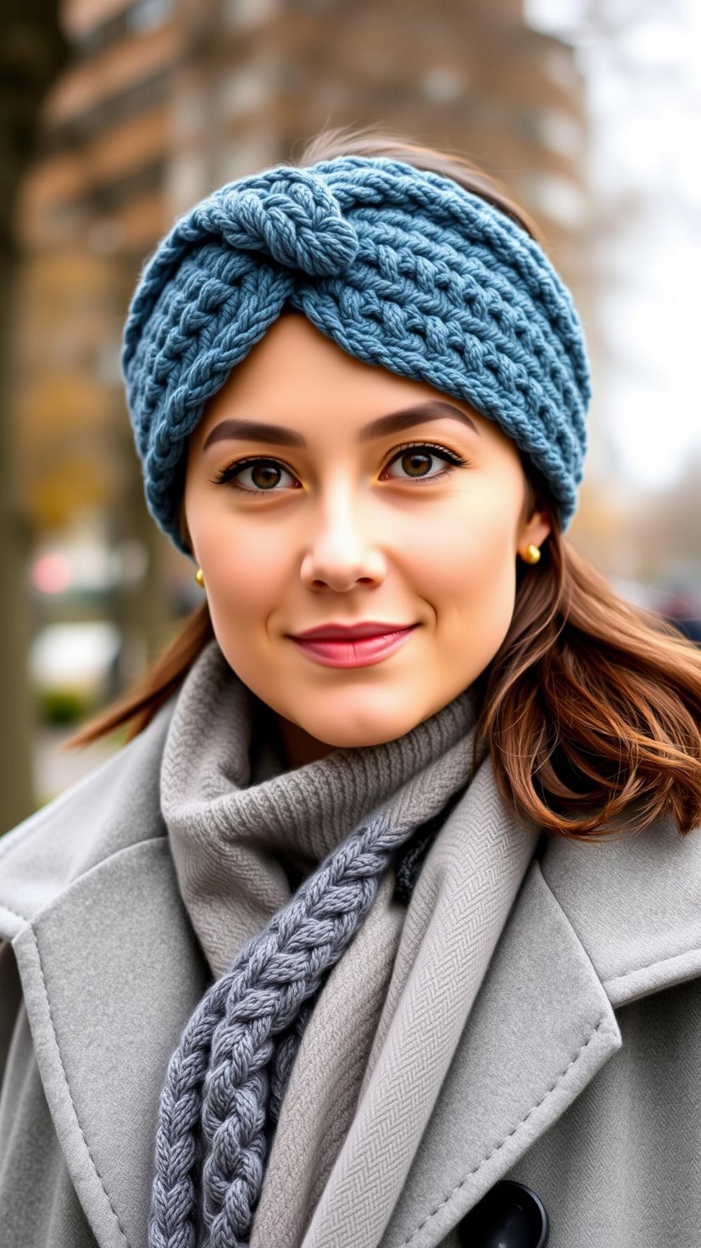 Waffle Stitch Crochet Headband