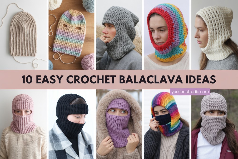 Easy Crochet balaclava Ideas