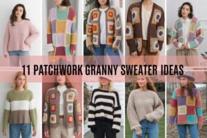 Patchwork Granny Sweater Ideas