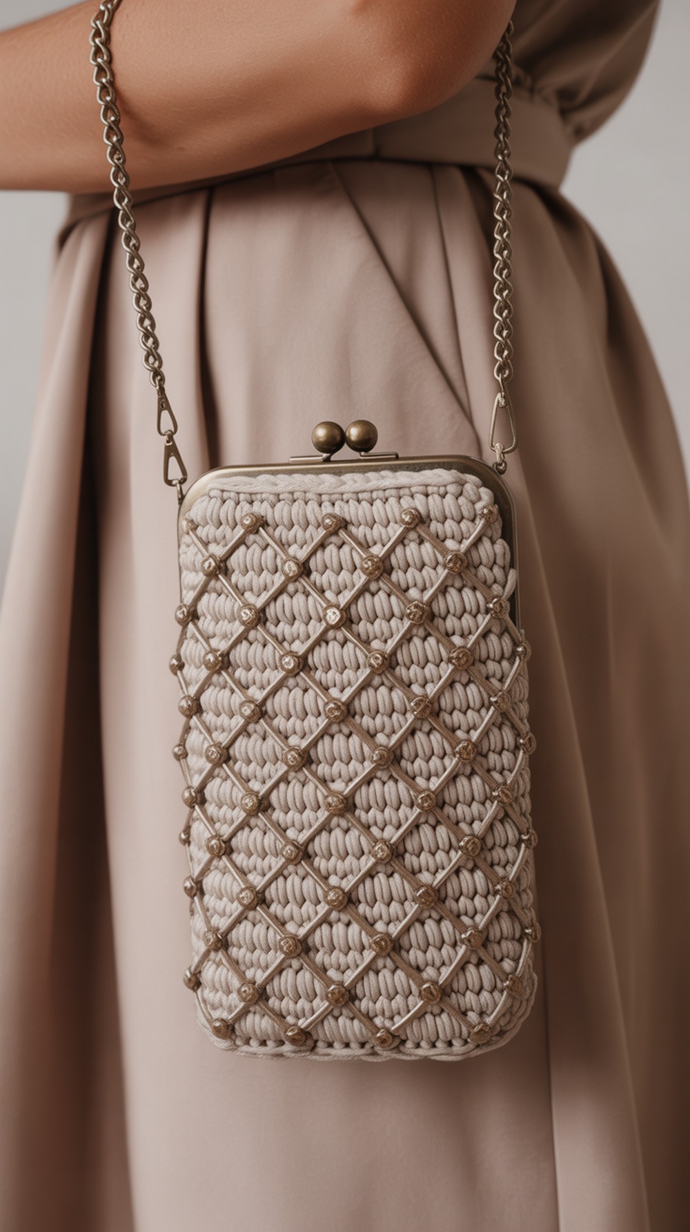 Add On Beaded Clutch (Optional Wristlet to Crossbody)