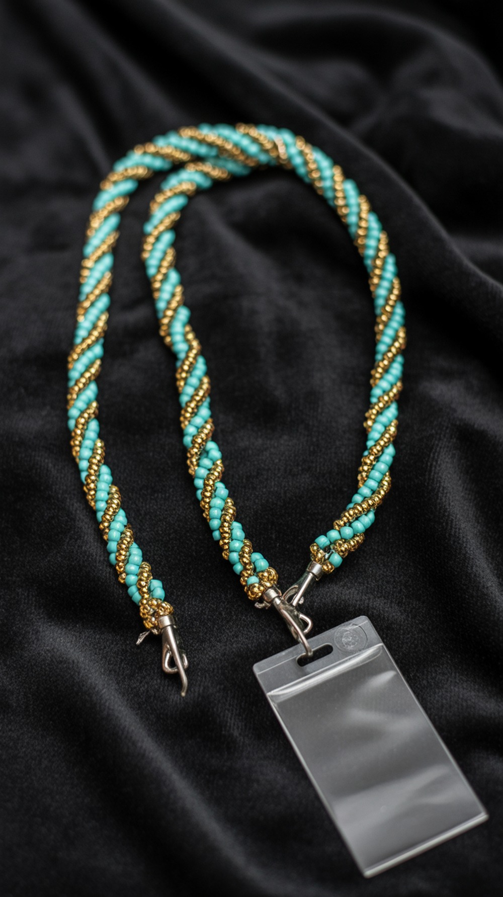 Bead Crochet Rope Lanyard