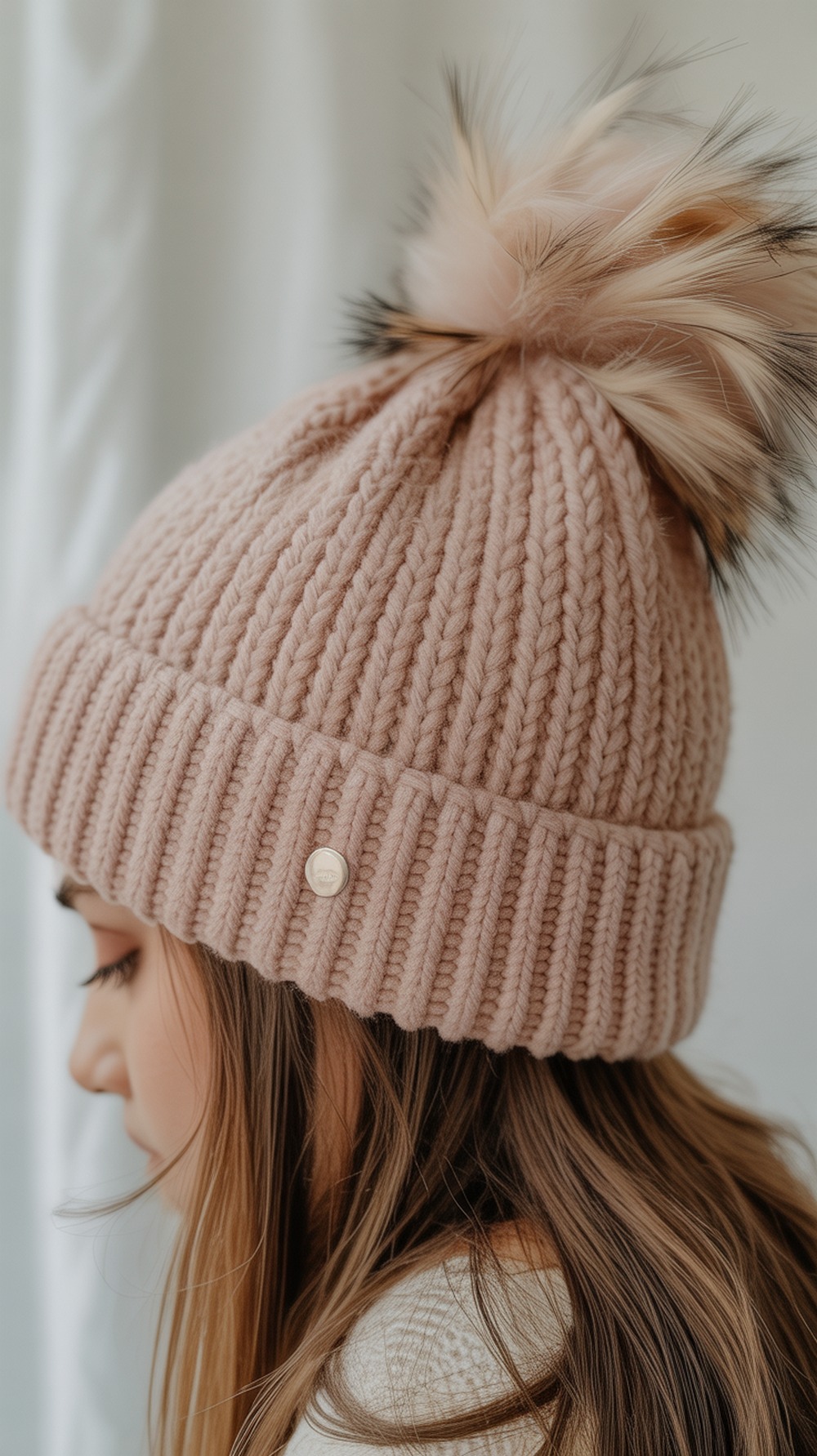 Brushed Ribbed Hat (Soft Halo)