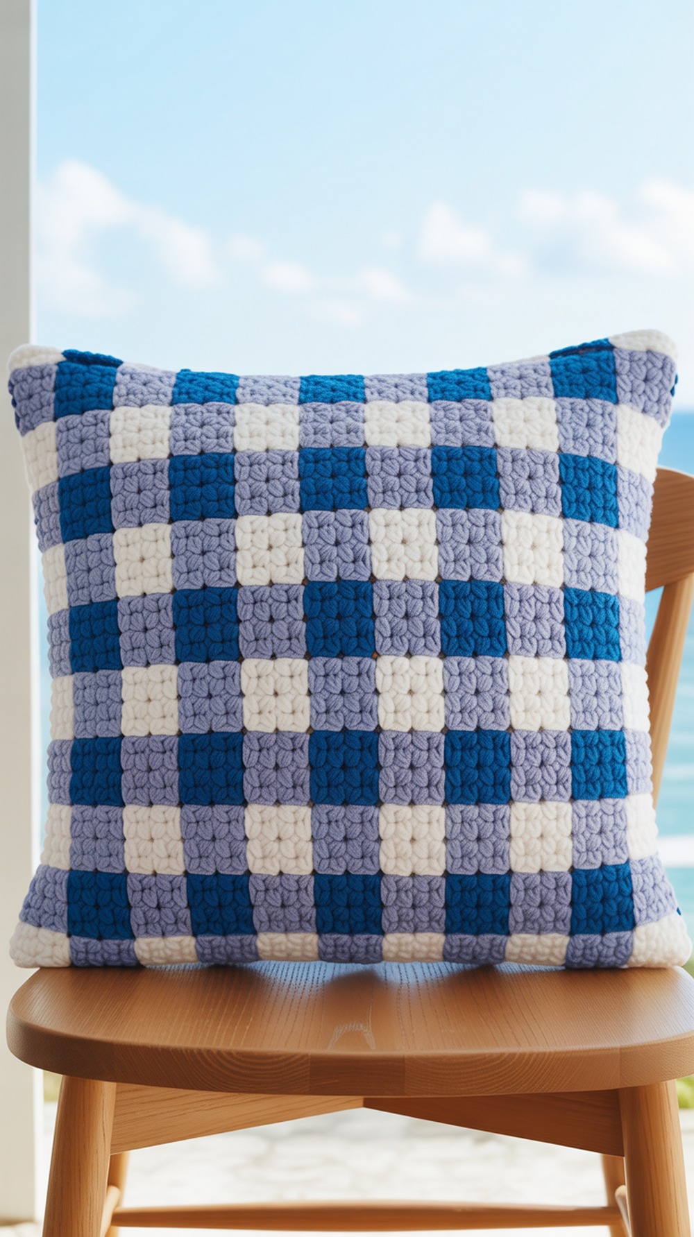 CC Gingham Pillow