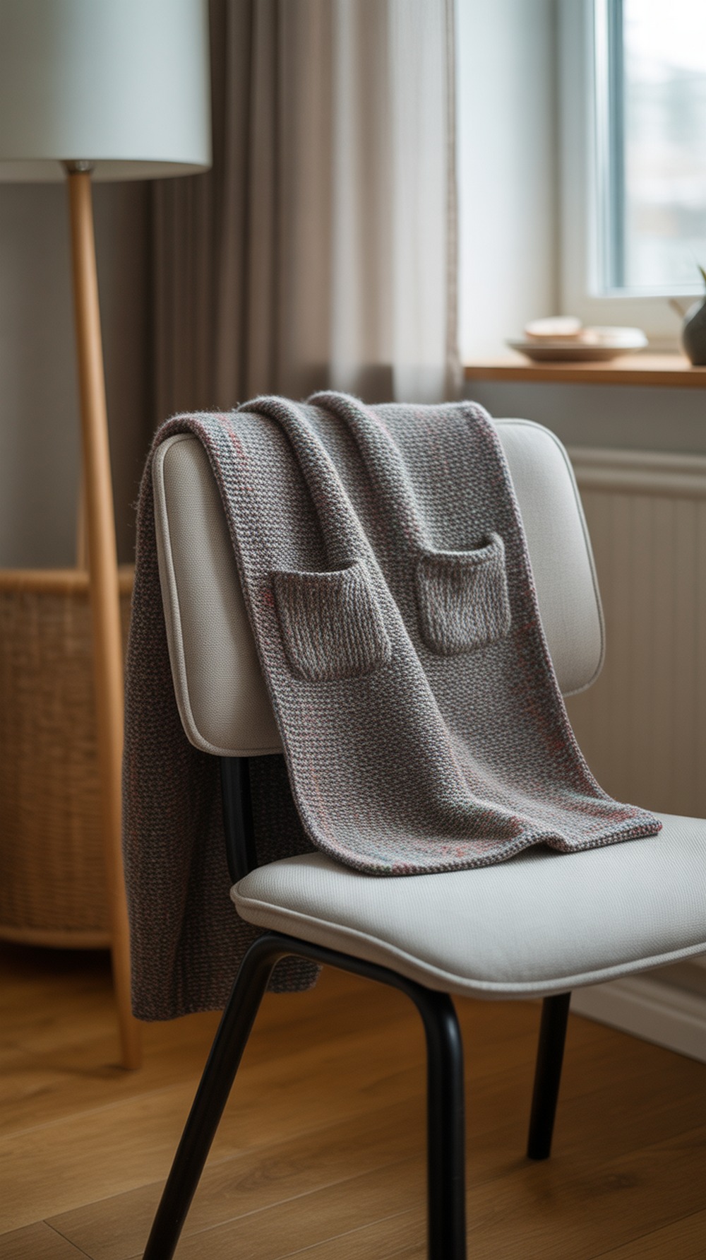 Caron Texture Message Pocket Shawl