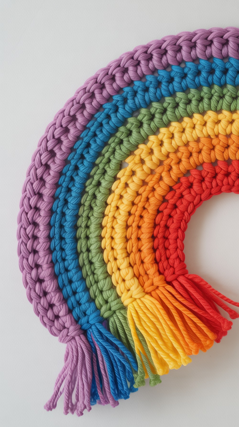 Classic ROYGBIV Half Circle
