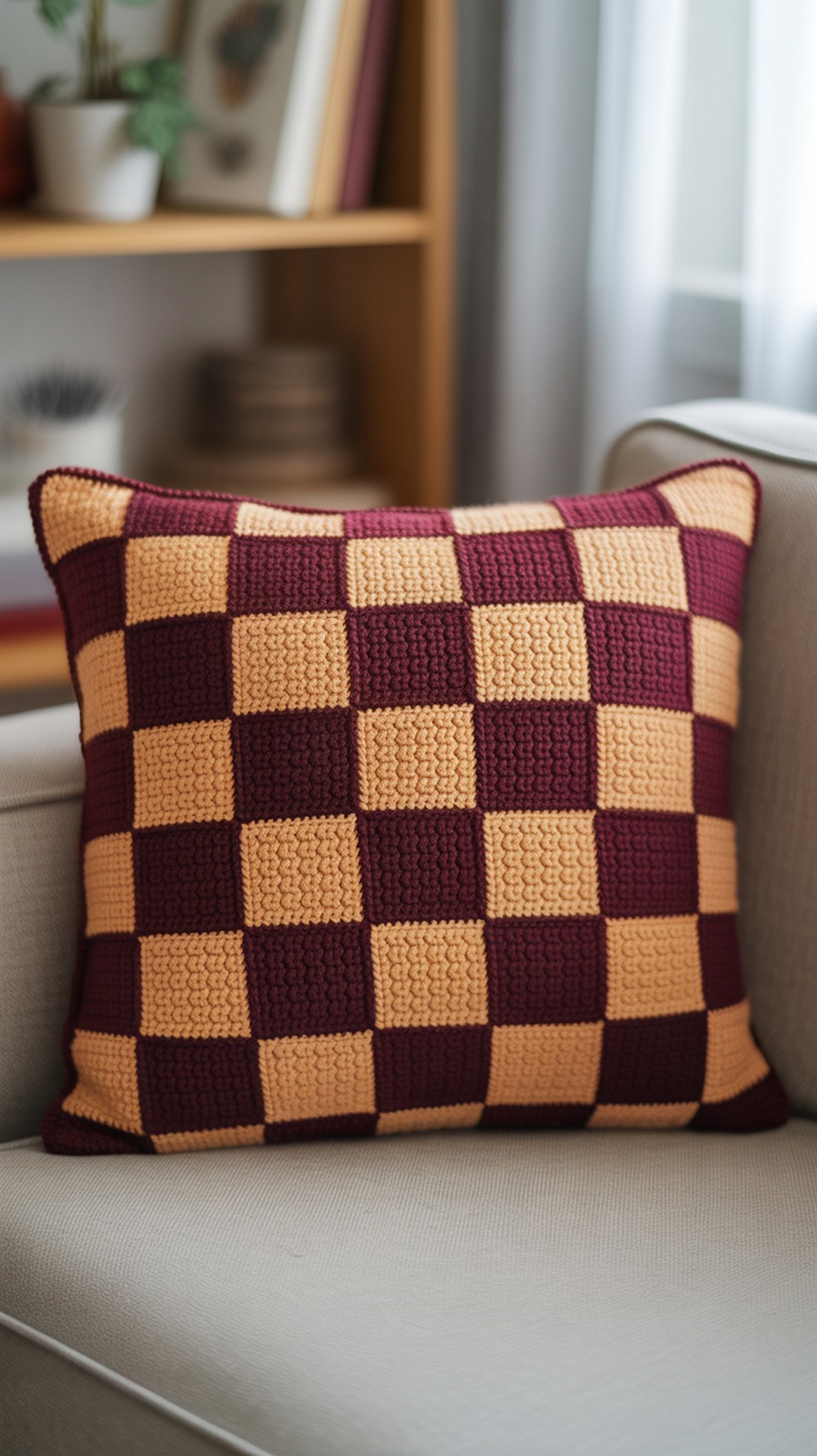 Classic Two Color Checkerboard