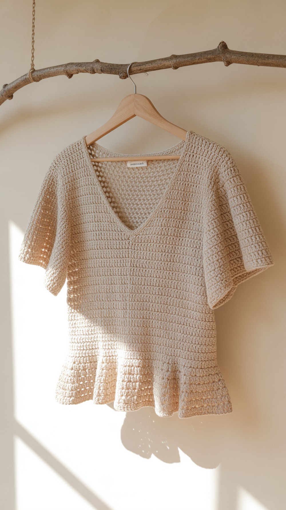 Country Belle Top (Flounce Hem)