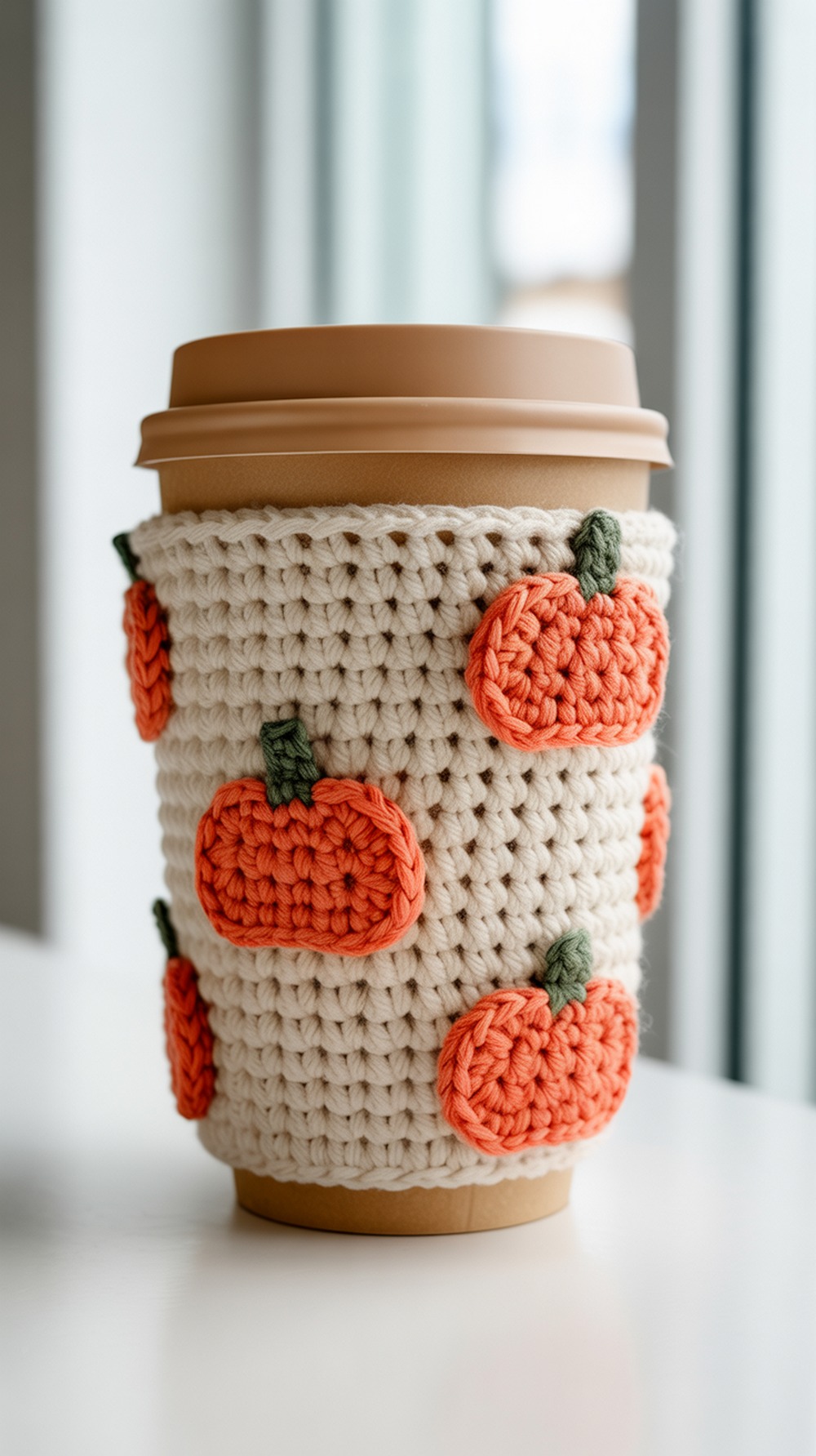 Crochet Crowd Pumpkin Spice Cozies