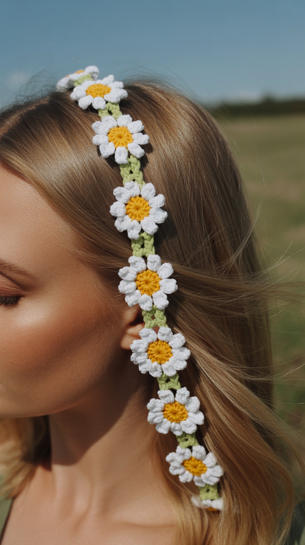 Daisy Chain Festival Headband