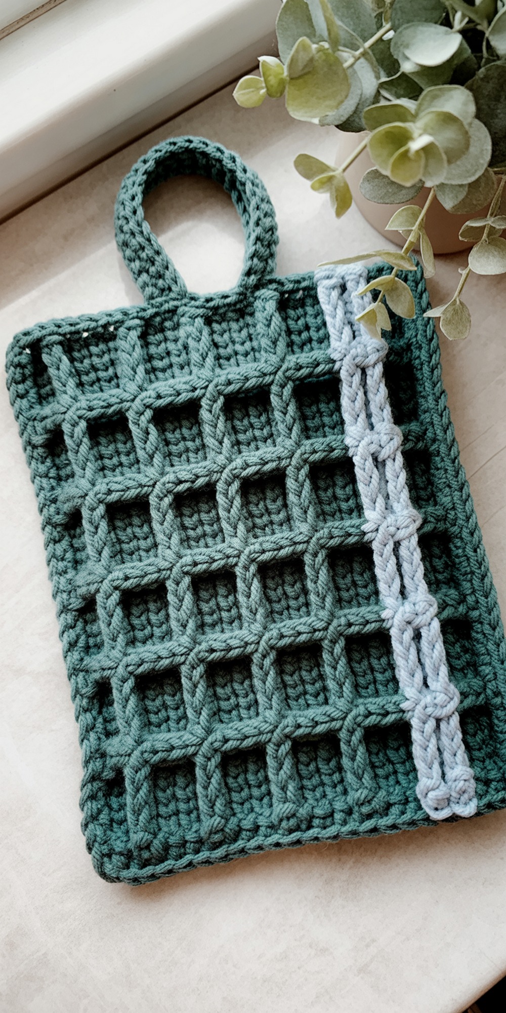 Easiest Waffle Washcloth or Potholder