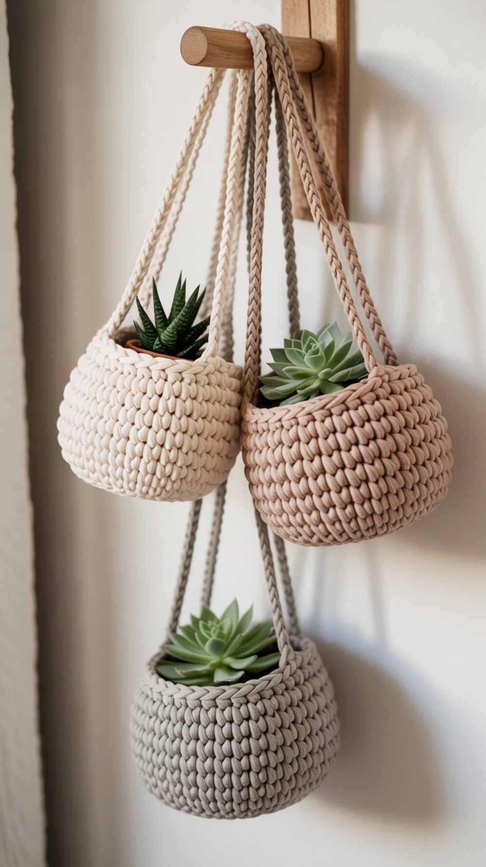Farmhouse Teardrop Hanging Baskets