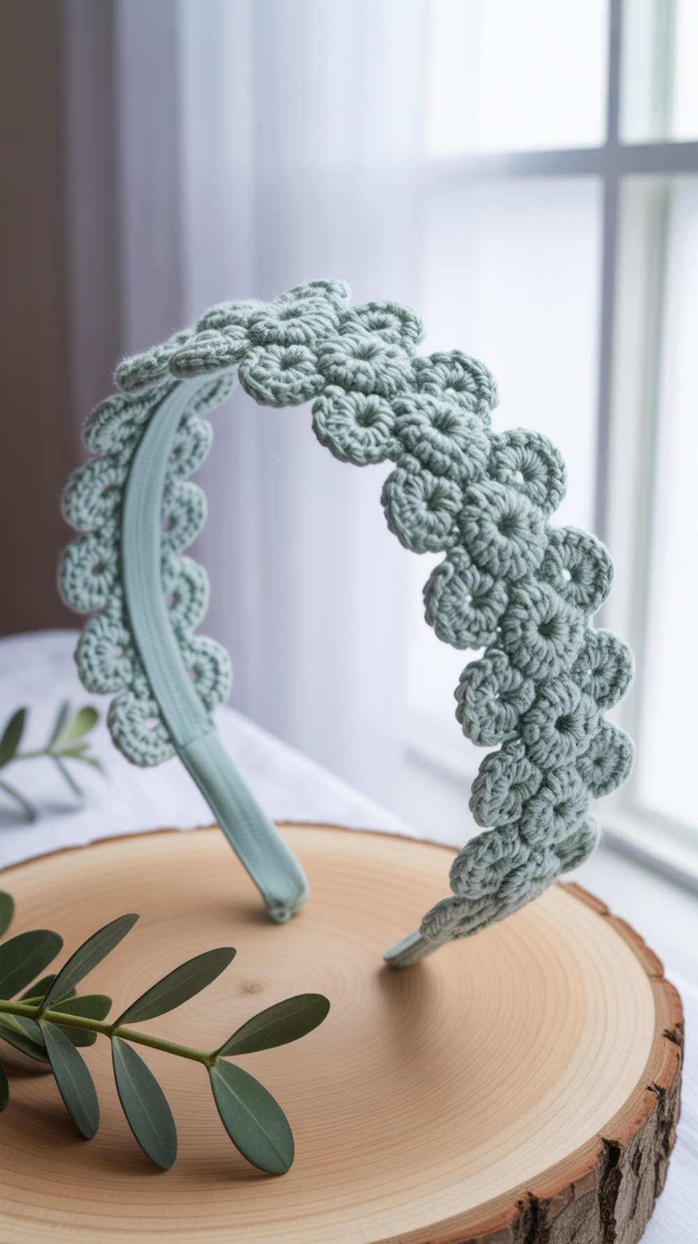 Fine “Flower Power” Lace Headband