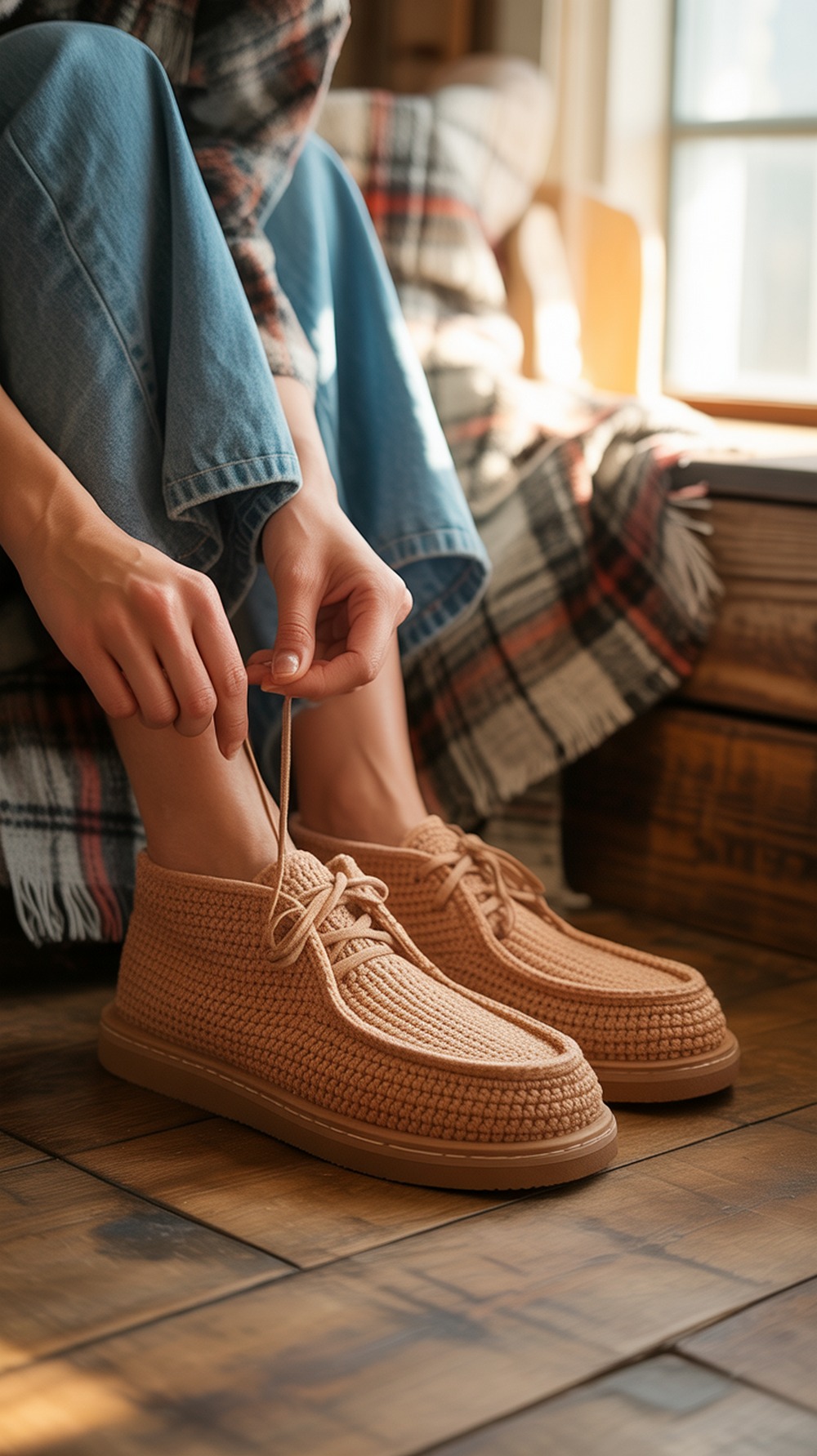 Flip Flop Sole Slipper Boots