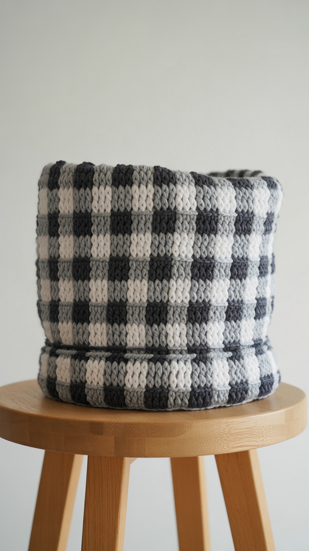 Laura Gingham Cowl