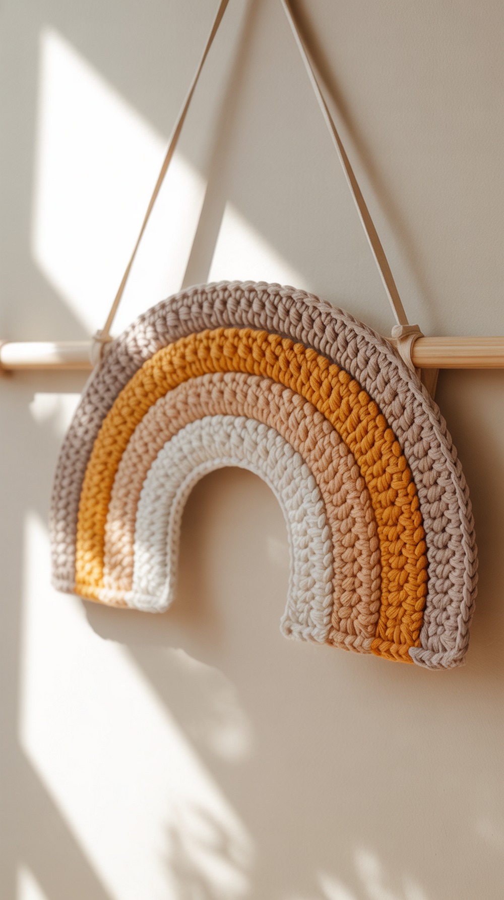 Light and Bright Boho Rainbow Banner