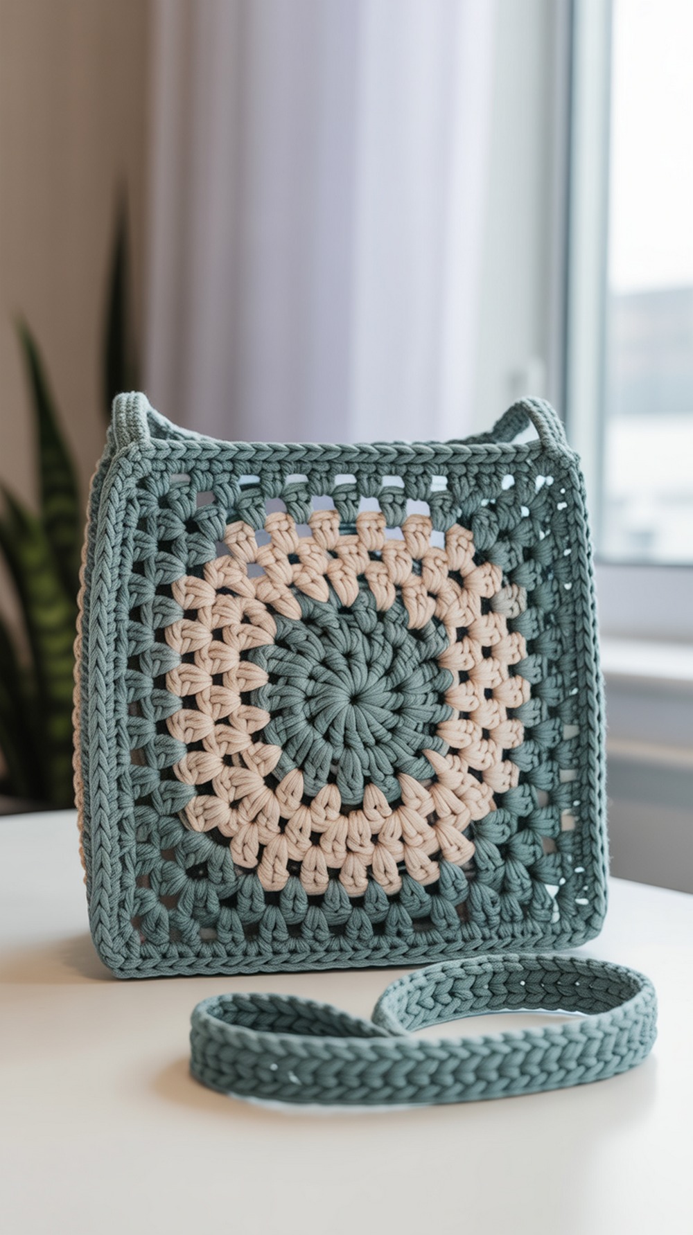 Making a Granny Square Bag