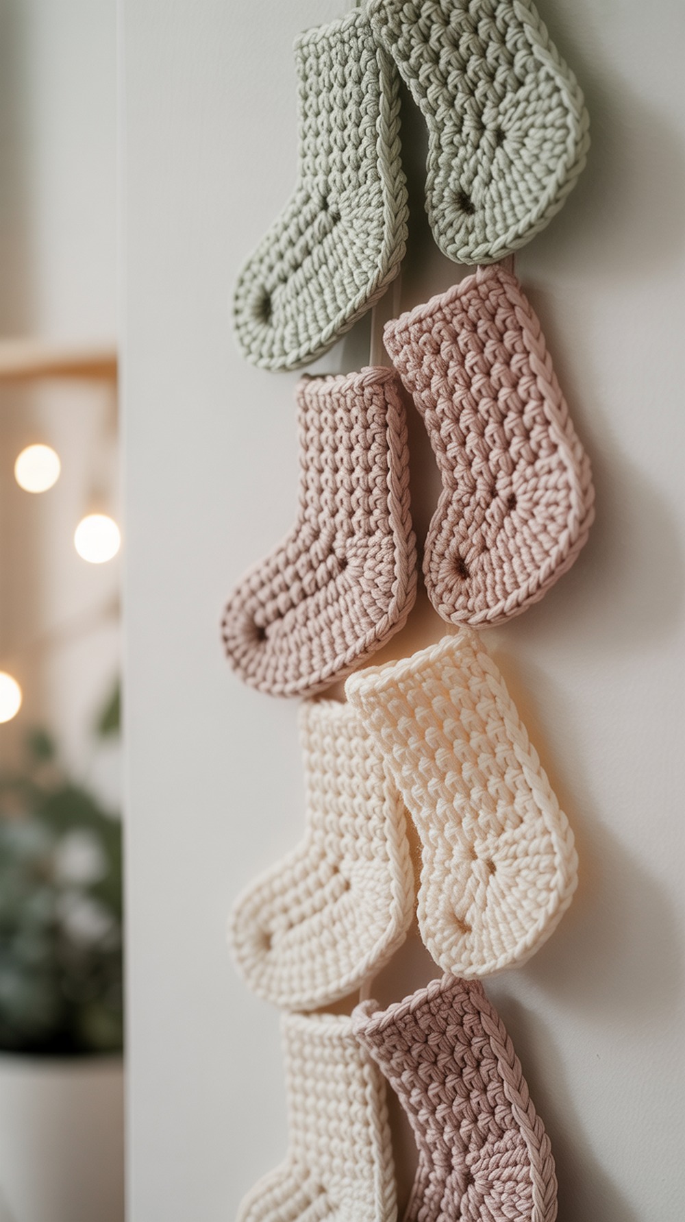 Mini Granny Square Stocking
