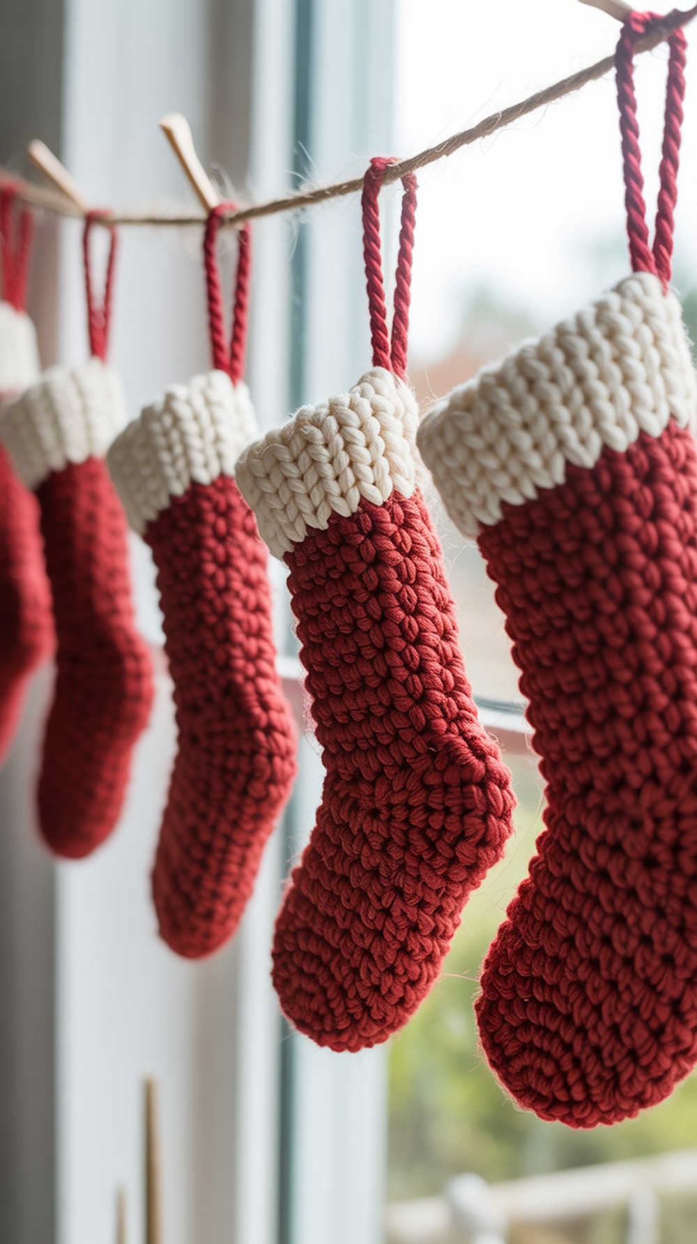 Mini Granny Stitch Stocking
