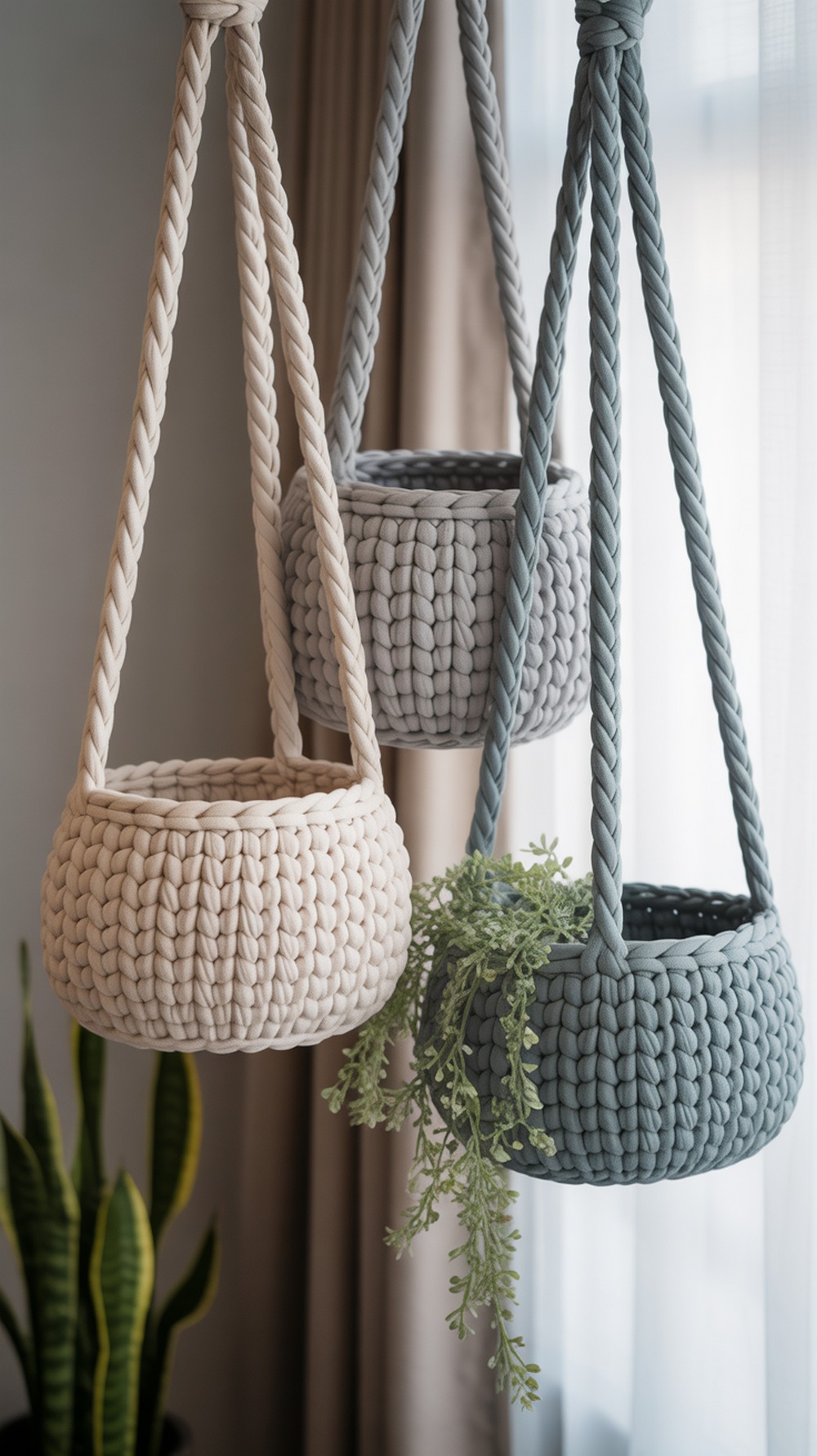 One & Done Hanging Basket Trio