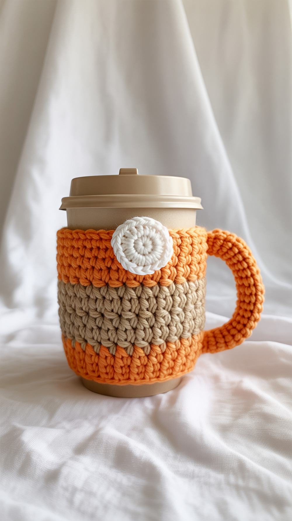 Pumpkin Pie Slice Cup Cozy