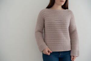 Quick and Simple Crochet Sweater Pattern Free