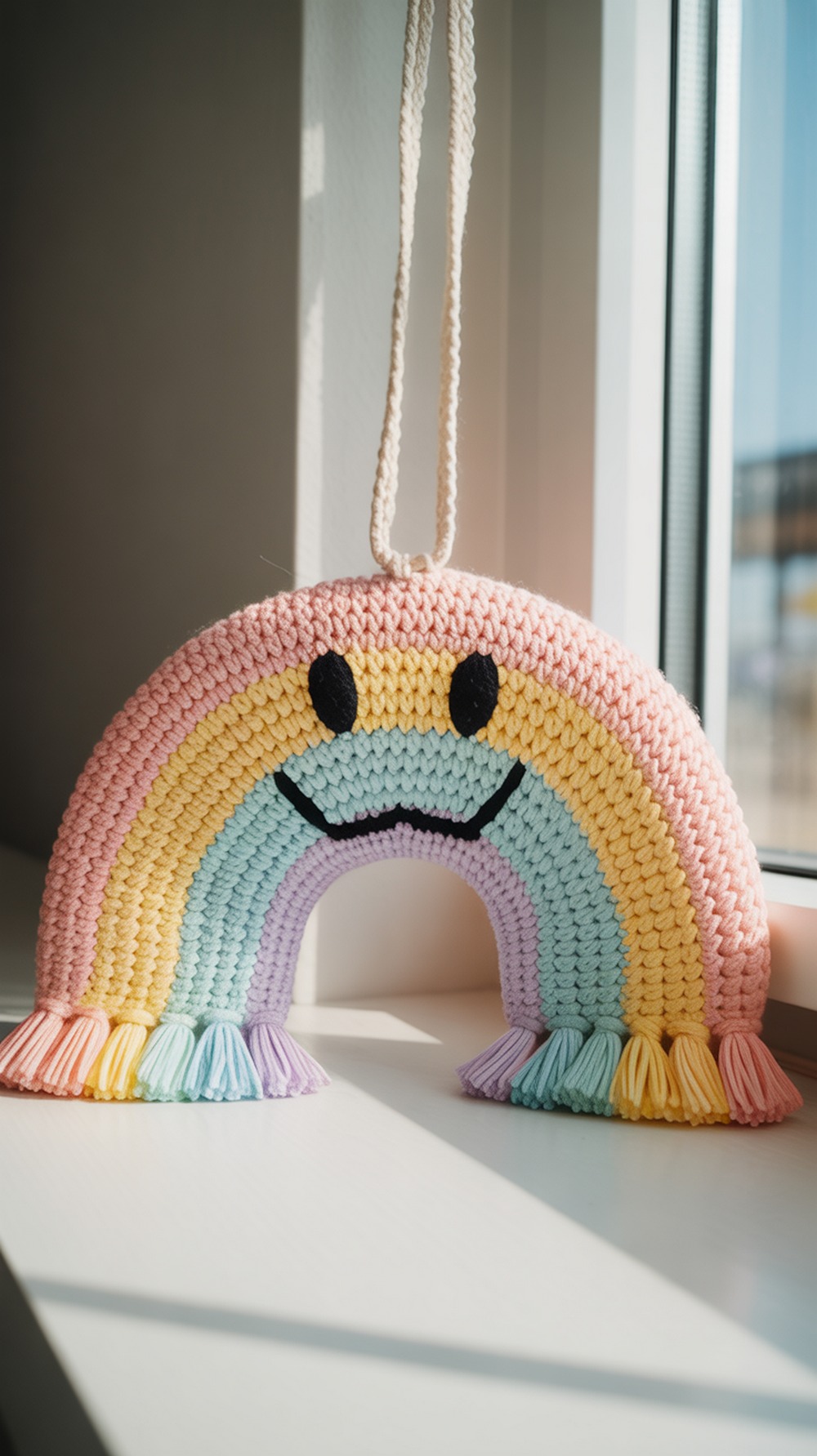 Smiley Rainbow Tunnel