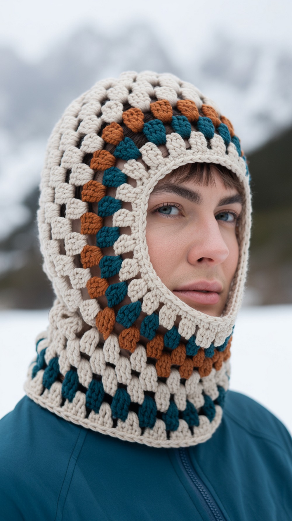 Snowboard Style Granny Balaclava