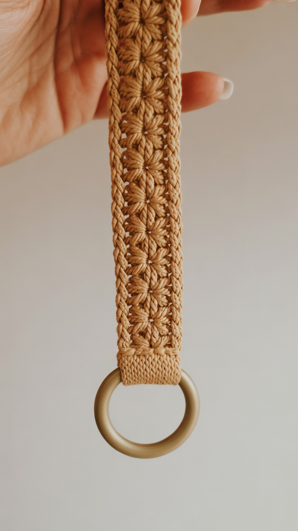 Star Stitch Lanyard (bead optional edge)