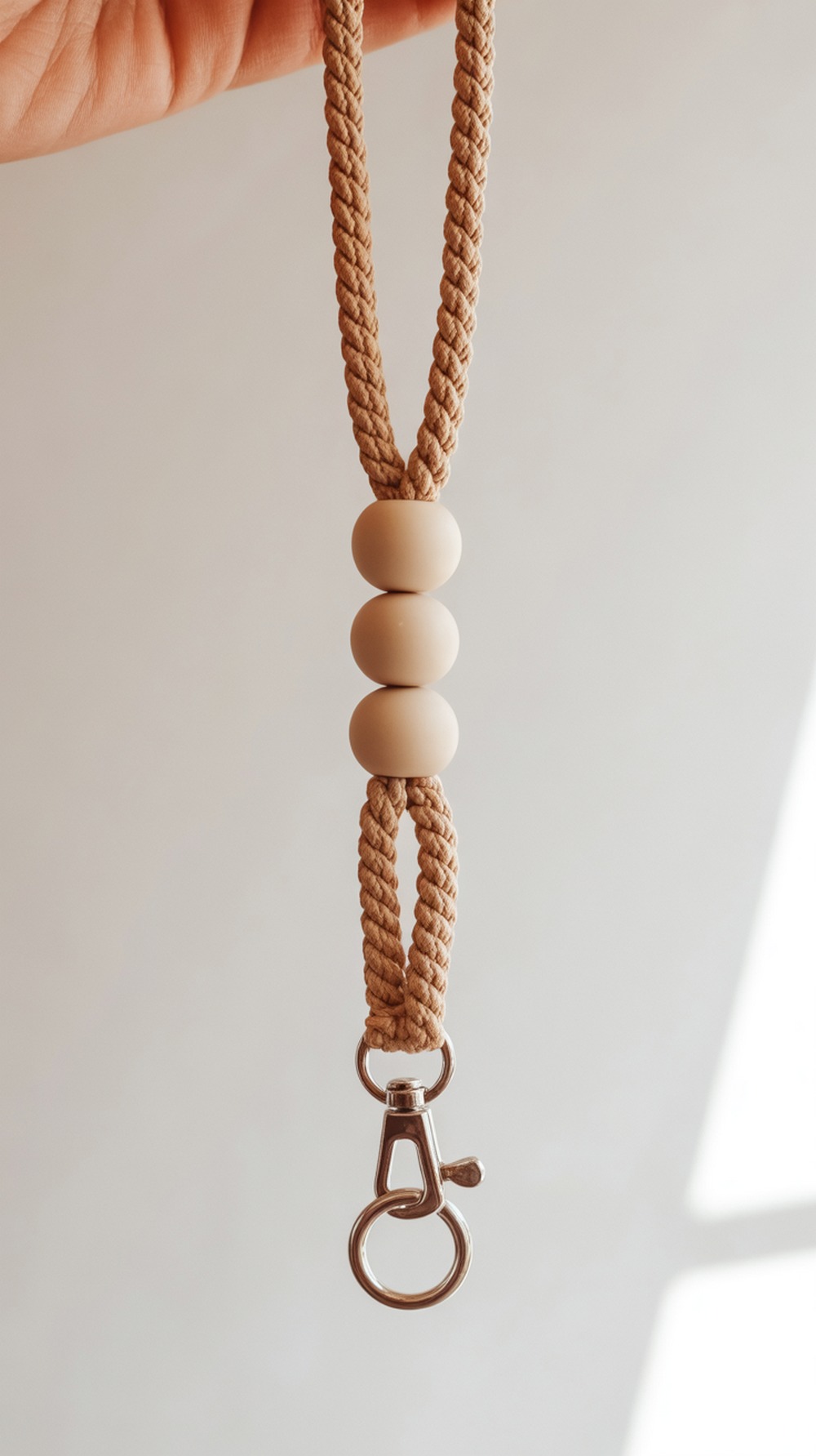 Summer Market Beaded Lanyard