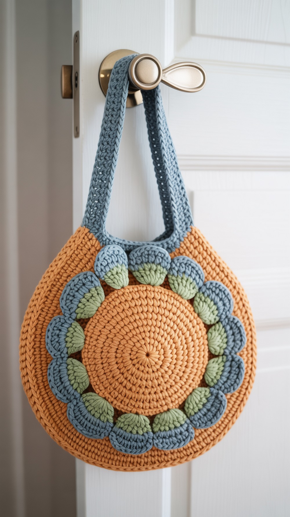 Sunburst Granny Square Bag