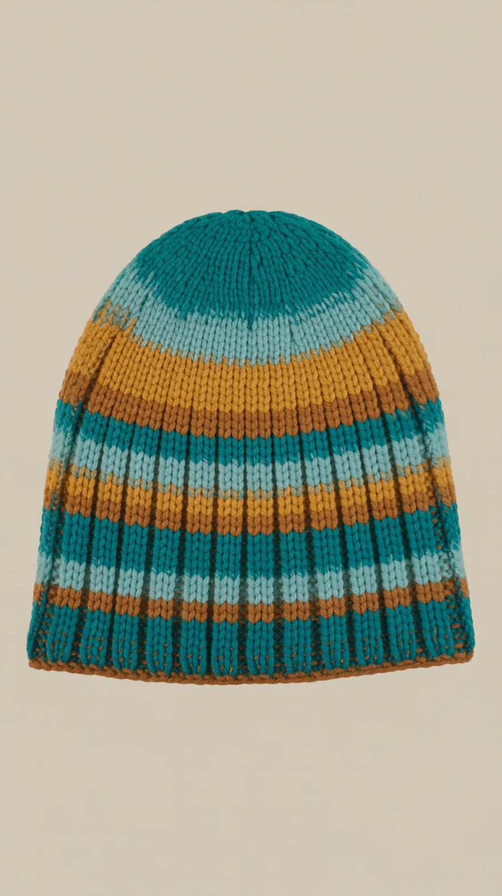 Tunisian Ribbed Beanie