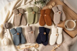 Crochet Convertible Flip Top Mittens Ideas