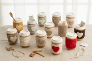 Crochet Pocket Cup Cozy Ideas