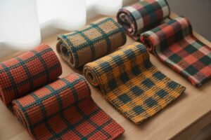 Crochet Plaid Tapestry Scarf Ideas
