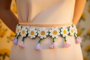 15 Crochet Daisy Chain Belt Ideas