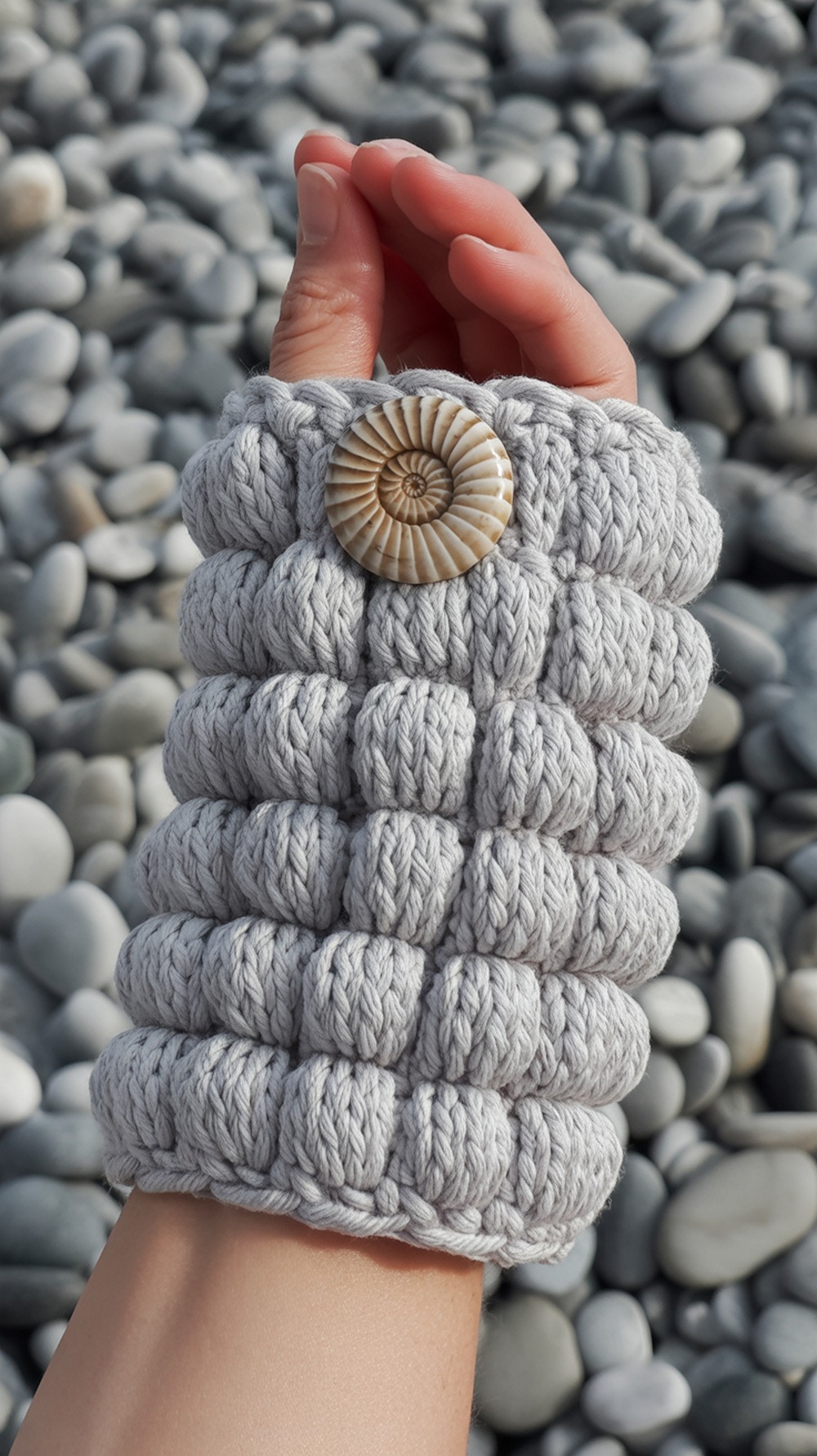 Ammonite Wrist Warmers