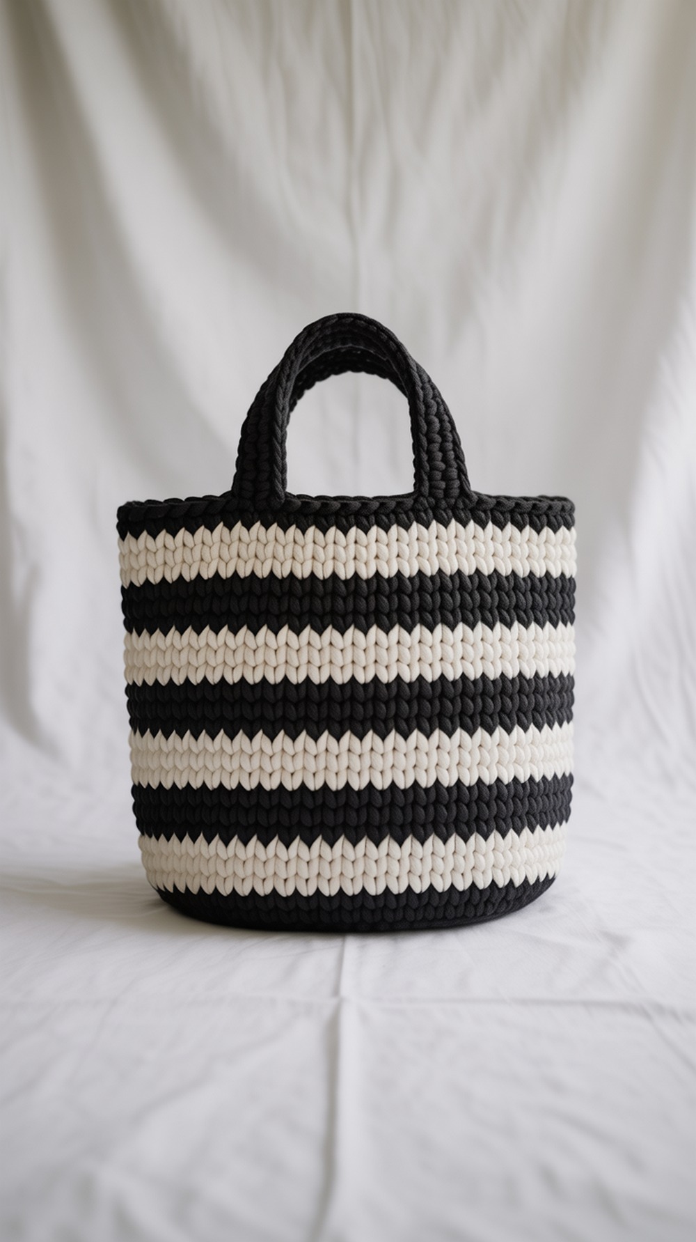 Audrey Stripe Mini Tote