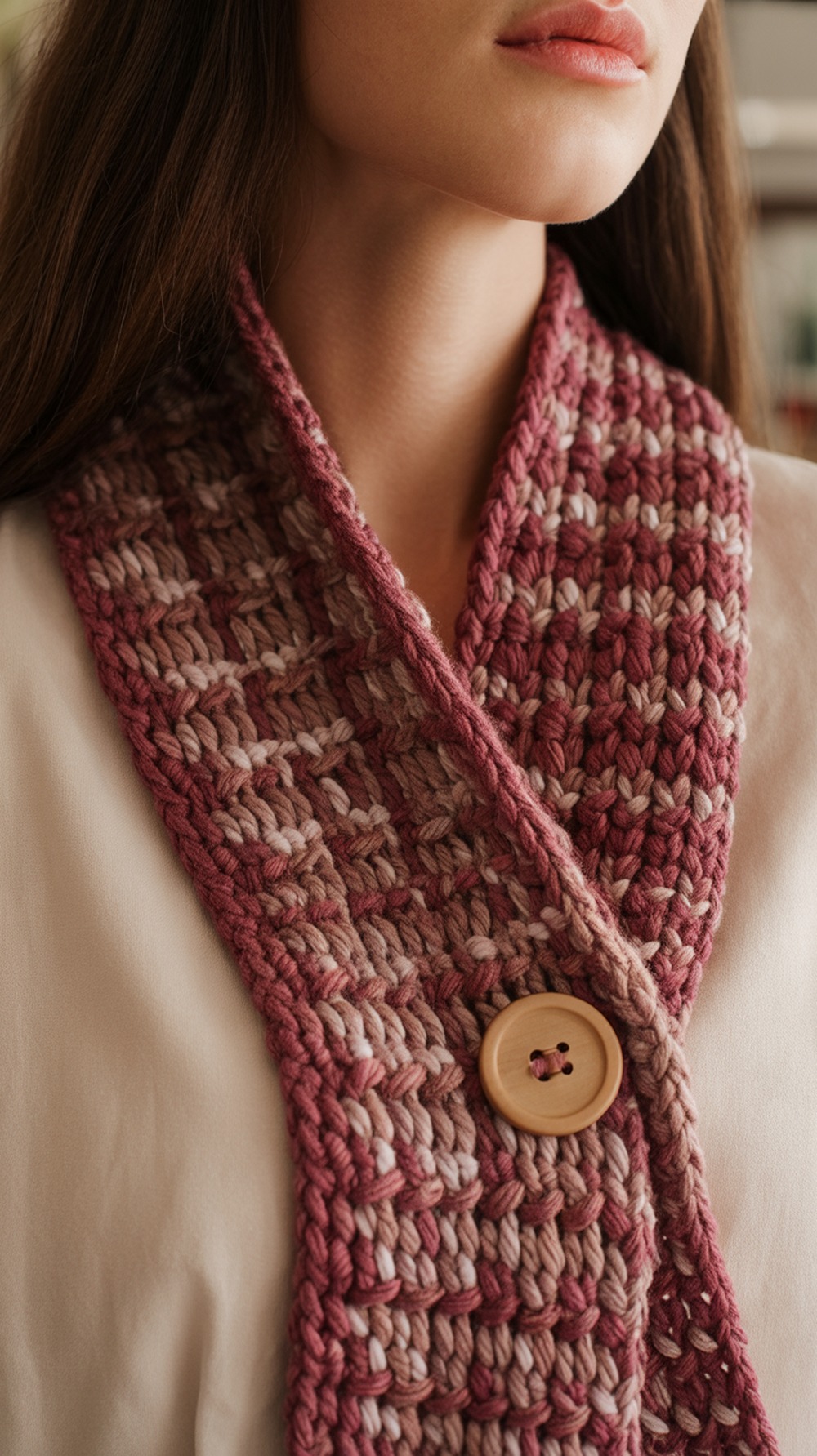 Buttoned Neckwrap