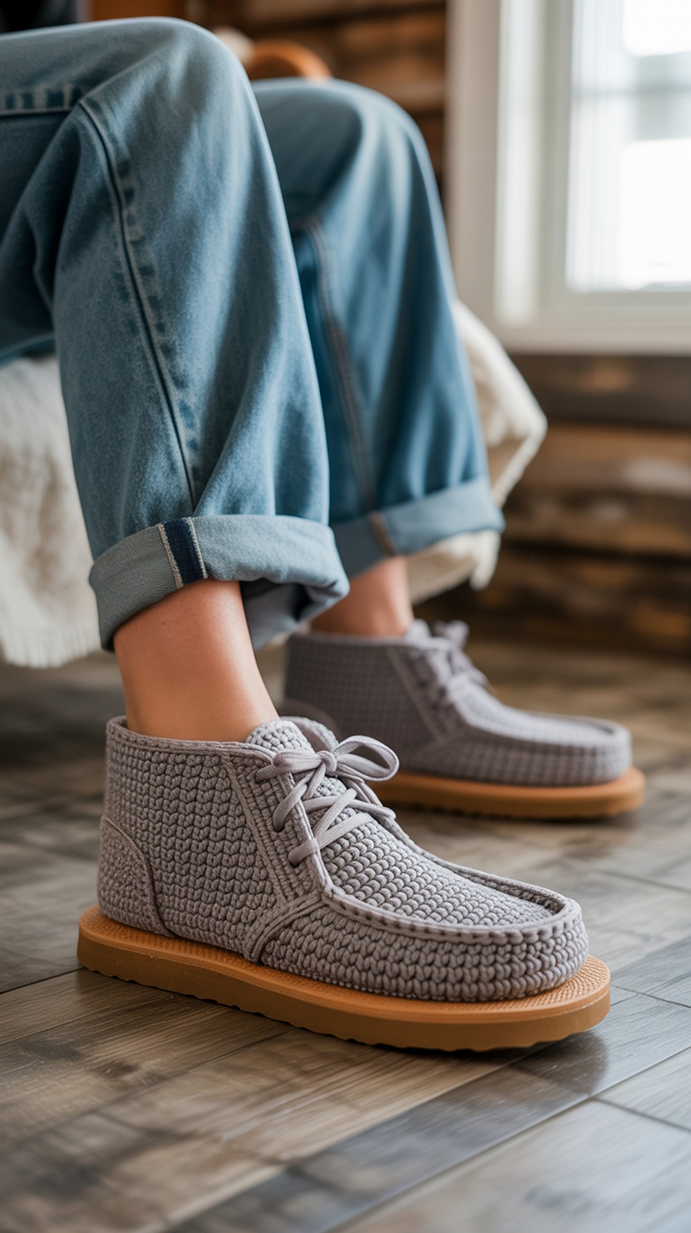 Chukka Flip Flop Slipper Boots