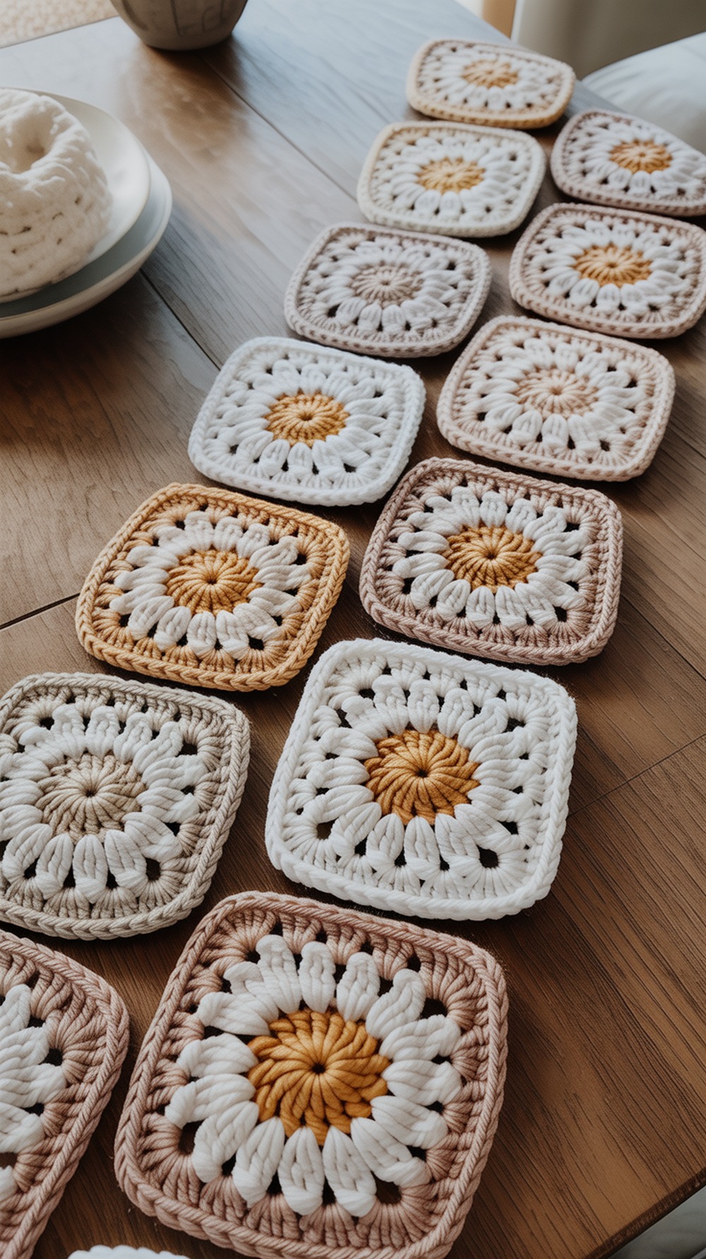 Cozy Days Daisy Blanket