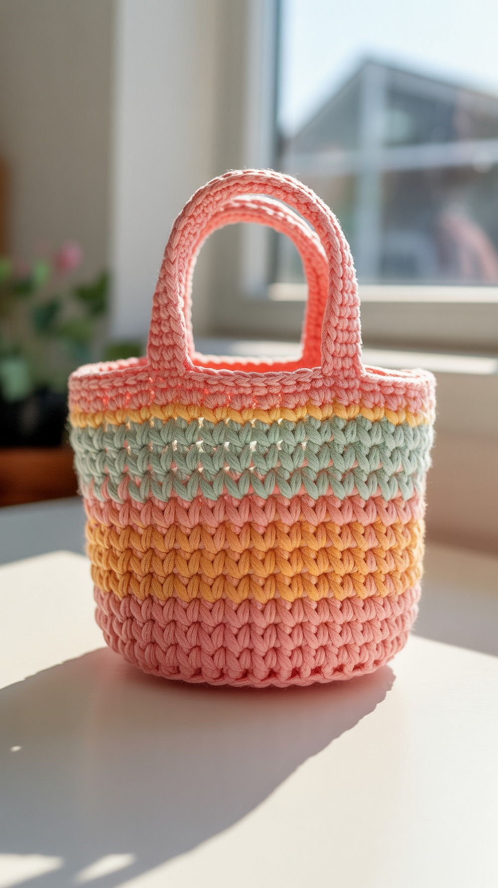 Criss Cross Mini Tote